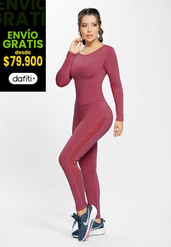 Enterizo Largo Mujer Rosa FI 101914 Formas Intimas