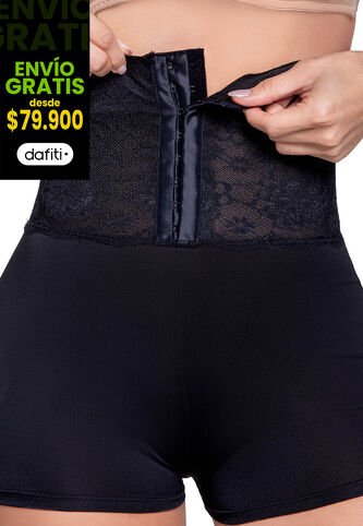 Short Mujer Negro FI 86051 Formas Intimas