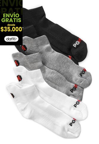 Medias Paq X6 Mujer Multicolor FI 1187 Formas Intimas