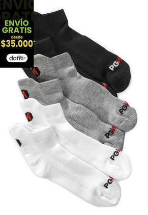 Medias Paq X6 Mujer Multicolor FI 1187