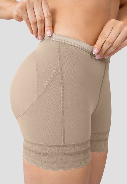 Short Levanta Cola Mujer Gris FI 105326