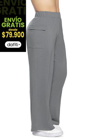 Pantalón Sudadera Mujer Gris FI 7338 Formas Intimas