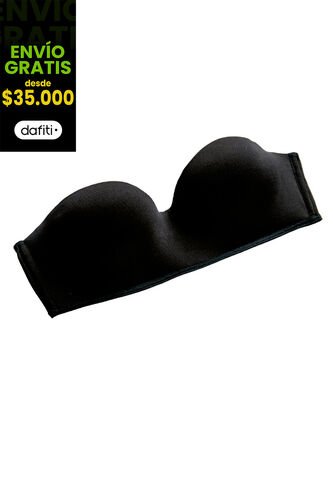 Bustier Mujer Negro Fi 100022 Formas Intimas