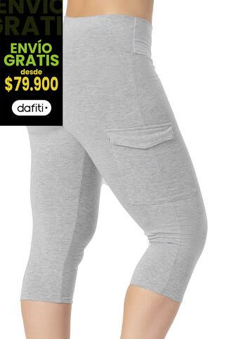 Capri Mujer Gris FI 5004 Formas Intimas