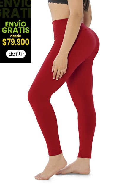 Legging Mujer Rojo FI 33544