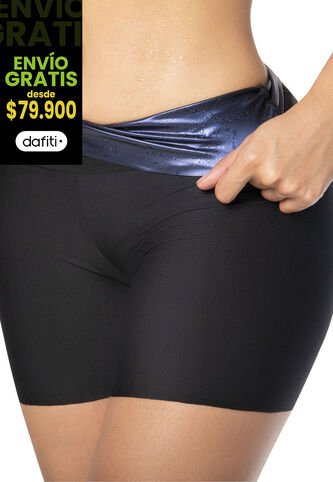 Short Mujer Negro FI 16982 Formas Intimas