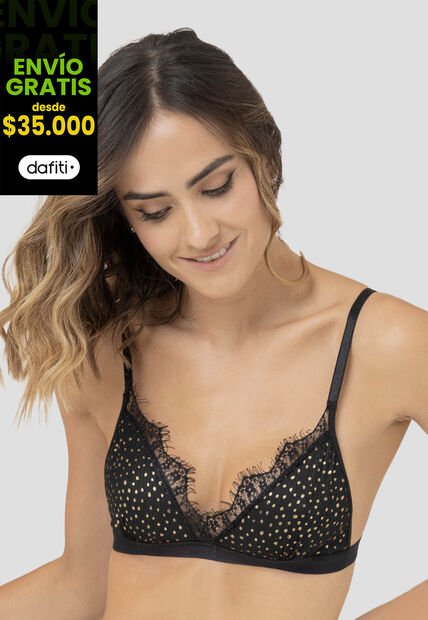 Bralette Mujer Bicolor Fi 32860