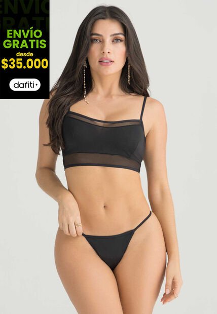Conjunto Mujer Negro FI 4969