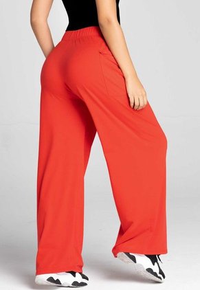 Pantalón Sudadera Mujer Rojo FI 7338