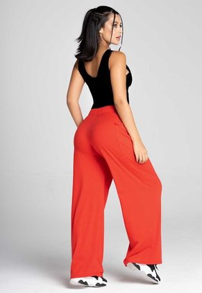 Pantalón Sudadera Mujer Rojo FI 7338
