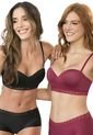 Brasier Paq X2 Mujer Multicolor FI 1613 de Formas Intimas