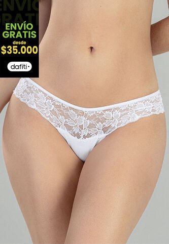 Brasilera Mujer Blanco FI 96901 Formas Intimas