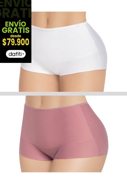 Cachetero Paq X2 Mujer Multicolor FI 76630