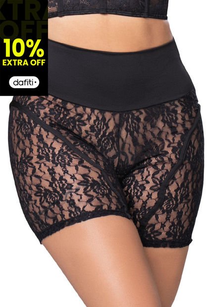 Imagen de Short Mujer Negro Fi 2990 por Formas Intimas