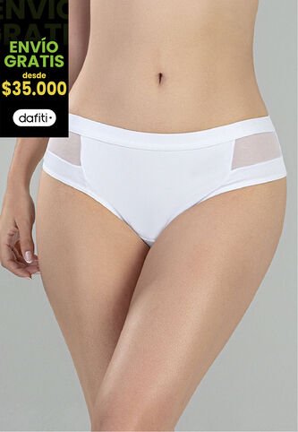 Brasilera Mujer Blanco FI 96241 Formas Intimas