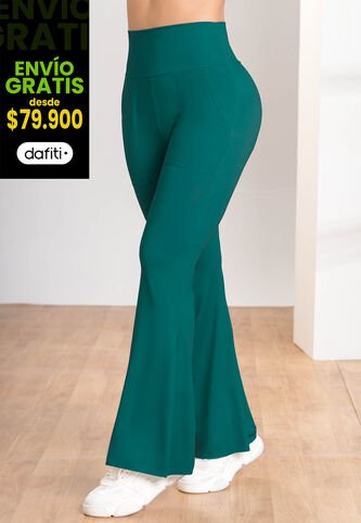 Pantalón Mujer Verde Jade FI 2601 Formas Intimas