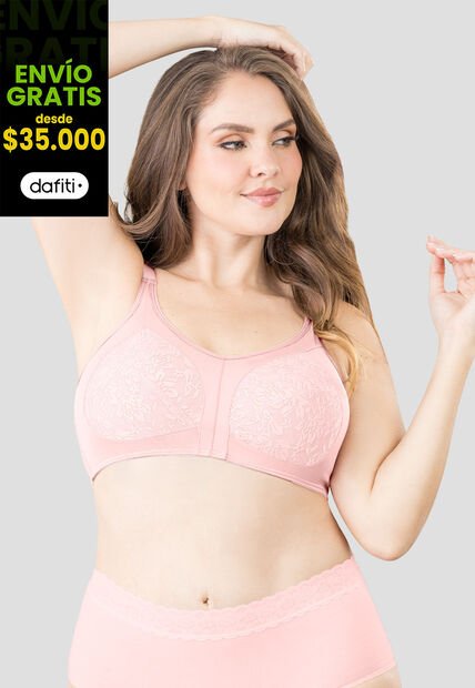 Brasier Mujer Rosa Polvo Fi 107935