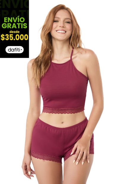 Pijama Mujer Cereza FI 1624