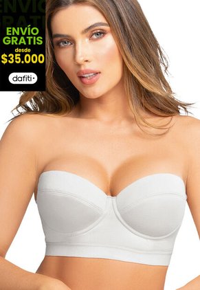 Bustier Para Mujer Blanco FI