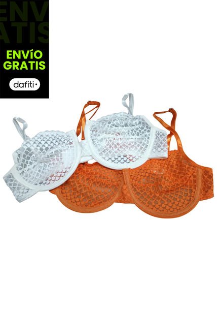 Brasier Paq X2 Mujer Multicolor FI 698