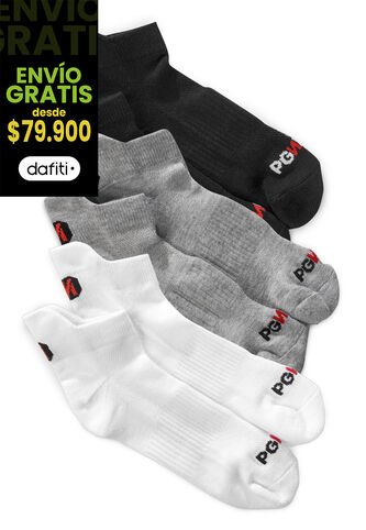 Medias Paq X6 Mujer Multicolor FI 1187 Formas Intimas