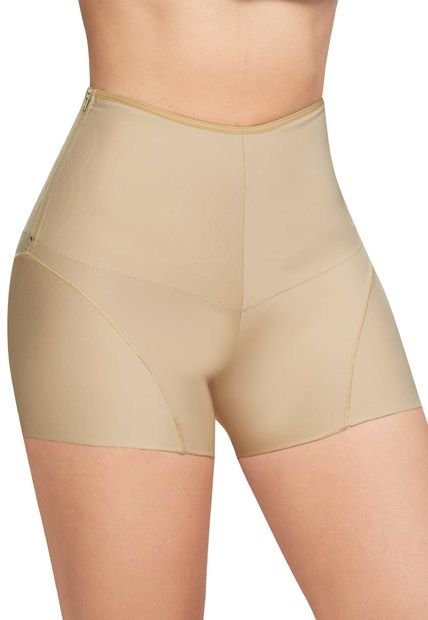 Short Levanta Cola Mujer Beige FI 101923