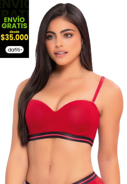 Brasier Mujer Rojo FI 72988