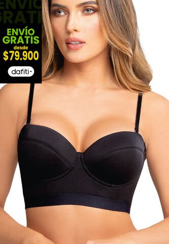 Bustier Para Mujer Negro FI Formas Intimas