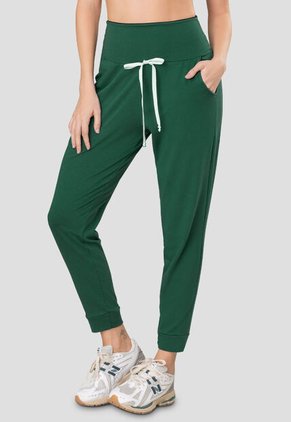 Pantalón Sudadera Mujer Verde Pino Fi 77393