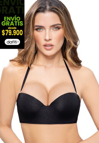 Brasier Mujer Negro FI 79365 Formas Intimas