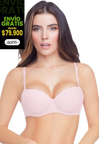 Brasier Adulto Palo De Rosa FI 83934 Formas Intimas