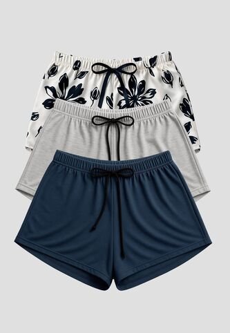 Short Paq X3 Mujer Multicolor Fi 112360 Formas Intimas