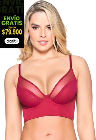 Bustier Mujer Rojo FI 92886 Formas Intimas