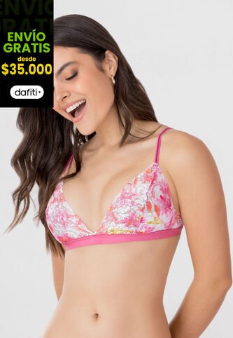 Bralette Mujer Magenta Vivo Fi 113035 Formas Intimas