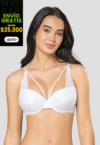 Brasier Mujer Blanco Fi 112108 Formas Intimas