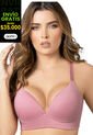 Brasier Adulto Palo De Rosa Oscuro Fi 75013 de Formas Intimas