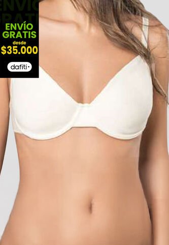 Brasier Mujer Crema Fi 112103 Formas Intimas