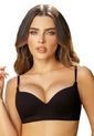Brasier Adulto Negro Fi 78379 de Formas Intimas