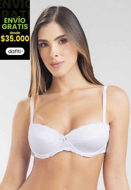 Brasier Mujer Blanco FI 96779