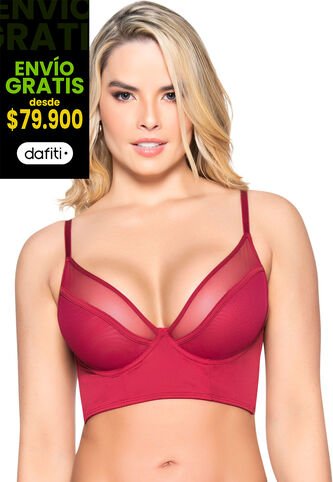 Bustier Mujer Rojo FI 92886 Formas Intimas