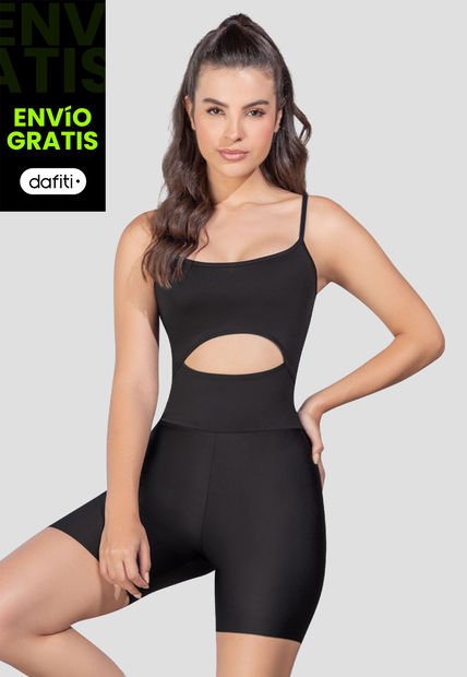 Enterizo Mujer Negro Fi 110509