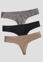 Brasilera Paq X3 Mujer Multicolor Fi 103892 de Formas Intimas