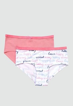 Cachetero Paq X2 Infantil Rosado FI 33837