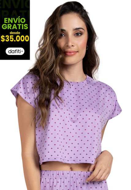 Camiseta Mujer Bicolor 89359