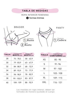 Brasier Mujer Blanco Fi 110773