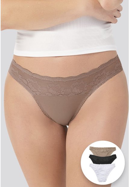 Imagen de Panty Mujer Mocca FI 96634 por Formas Intimas