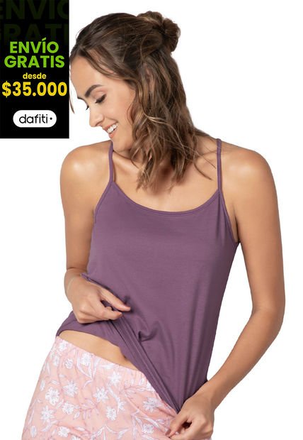 Camiseta Para Mujer Lavanda FI