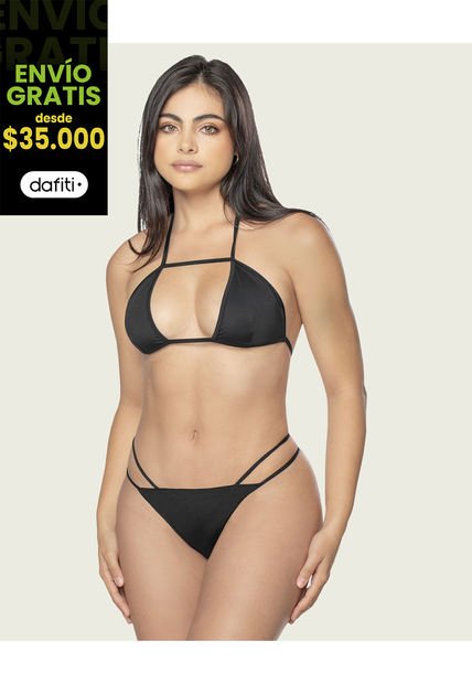 Conjunto Mujer Negro FI 7306