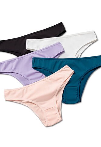 Cachetero Paq X5 Mujer Multicolor FI 5592 Formas Intimas