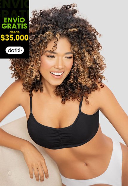 Top Mujer Negro Fi 107106